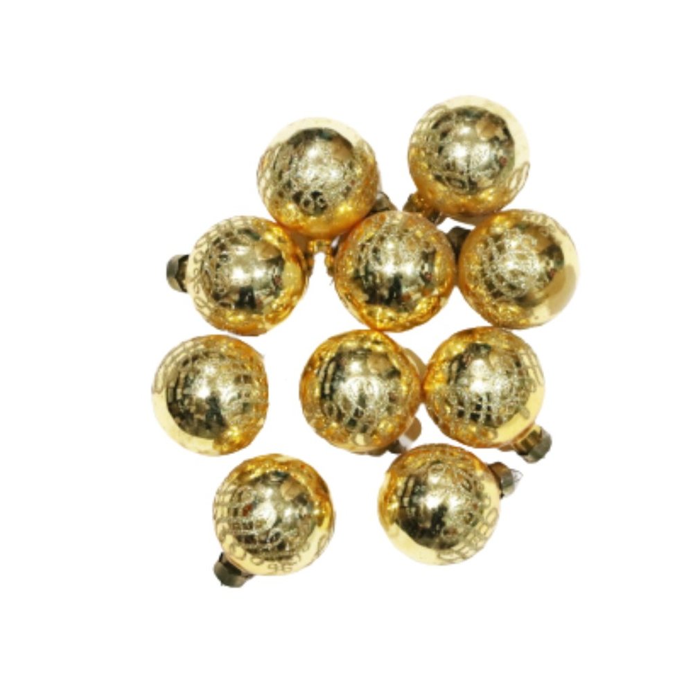 Vintage Christmas Ornaments,Mica Glitter Ornaments